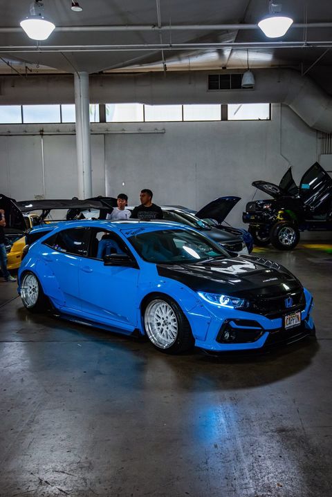 Robot Craftsman Widebody Wheel Arches Fender Flares for Honda Civic 10th Gen FC1/2/5/6 FK7 Carbon Fiber/FRP