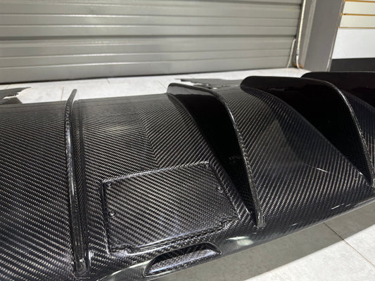 Aero Republic 720S to 765LT Conversion Carbon Fiber Rear Bumper & Diffuser Package