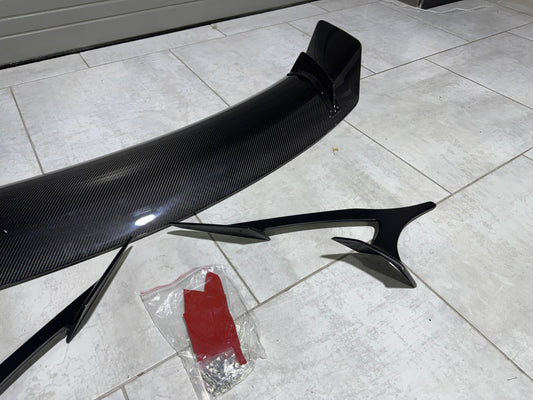 Aero Republic AR Style Rear Spoiler Wing for Lexus LC500 LC500h Pre-preg Carbon Fiber/FRP