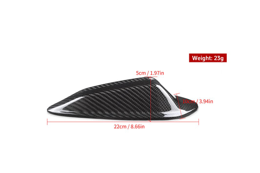 BMW 3 Series M340i 330i G21 LCI 2023-ON & M3 M3C M3CS G81 G82 2021-ON with Aftermarket Parts - Antenna Trim Cover Pre-preg Carbon Fiber from Aero Republic