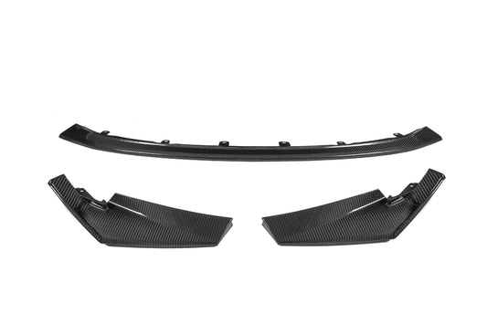 BMW M3 M3C M3CS G80 G81 2021 2022 2023 2024 & M4 M4C M4CS G82 G83 2021 2022 2023 2024 with Aftermarket Parts - CSL Style Front Lip Pre-preg Carbon Fiber from Aero Republic
