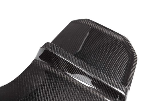 BMW M3 M3C M3CS G80 G81 2021-ON & M4 M4C M4CS M4CSL G82 G83 2021-ON with Aftermarket Parts - MP Style / Quad Center Exist Rear Diffuser & Center Diffuser Plate & Exhaust Hanger & Diffuser Bracket Carbon Fiber / Titanium from Aero Republic & SOOQOO USA