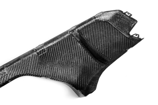 BMW M3 M3C M3CS G80 G81 2021-ON & M4 M4C M4CS M4CSL G82 G83 2021-ON with Aftermarket Parts - MP Style / Quad Center Exist Rear Diffuser & Center Diffuser Plate & Exhaust Hanger & Diffuser Bracket Carbon Fiber / Titanium from Aero Republic & SOOQOO USA