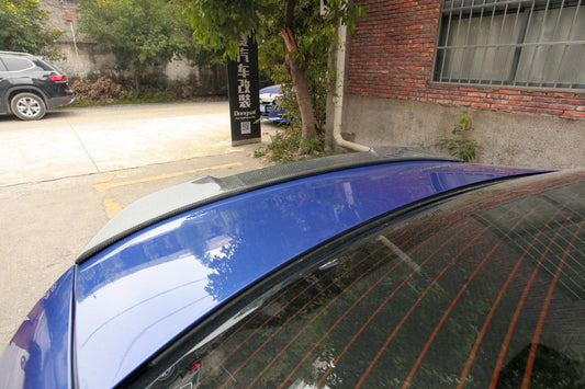 BMW M3 M3C M3CS G80 2021 2022 2023 2024 & 3 Series M340i 330i (Fits Both Pre-LCI & LCI) G20 2019 2020 2021 2022 2023 2024 with Aftermarket Parts - CS Style Rear Lip Spoiler Pre-preg Carbon Carbon Fiber from Aero Republic