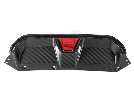 BMW M5 M5C F90 (Fits Both Pre-LCI & LCI) 2018-ON & 5 Series M550i 540i G30 (Fits both Pre-LCI & LCI) 2017 2018 2019 2020 2021 2022 2023 with Aftermarket Parts - CS Style / Without Light / With Light Rear Diffuser & Rear Diffuser Conversion Kit Pre-preg Carbon Fiber / PP from Aero Republic