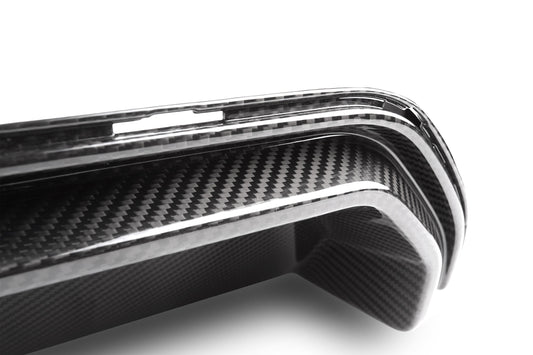 BMW M5 M5C F90 (Fits Both Pre-LCI & LCI) 2018-ON & 5 Series M550i 540i G30 (Fits both Pre-LCI & LCI) 2017 2018 2019 2020 2021 2022 2023 with Aftermarket Parts - CS Style / Without Light / With Light Rear Diffuser & Rear Diffuser Conversion Kit Pre-preg Carbon Fiber / PP from Aero Republic