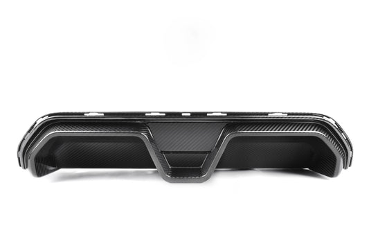 BMW M5 M5C F90 (Fits Both Pre-LCI & LCI) 2018-ON & 5 Series M550i 540i G30 (Fits both Pre-LCI & LCI) 2017 2018 2019 2020 2021 2022 2023 with Aftermarket Parts - CS Style / Without Light / With Light Rear Diffuser & Rear Diffuser Conversion Kit Pre-preg Carbon Fiber / PP from Aero Republic