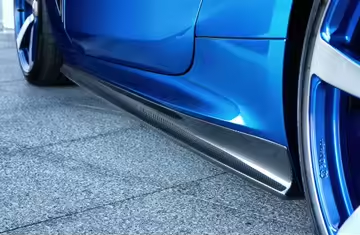 BMW M8 M8C F91 F92 F93 2019-ON with Aftermarket Parts - 3D Style Side Skirts Carbon Fiber from Aero Republic