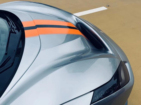 Ferrari 488 GTB & Spider with Aftermarket Parts - 1:1 Pista Style Hood Pre-preg Carbon Fiber / FRP from Aero Republic