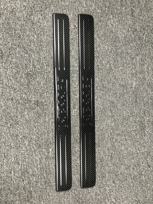 Aero Republic 1:1 Pista Style Outside Door Sill Plate for Ferrari 488 GTB & Spider Carbon Fiber