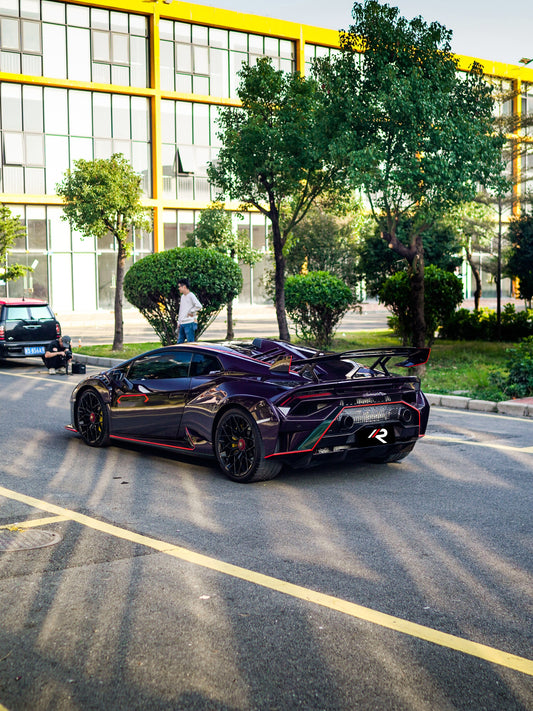 Lamborghini Huracan LP580 LP610 Evo RWD AWD Tecnica Performante STO Sterrato 2015 2016 2017 2018 2019 2020 2021 2022 2023 2024 with Aftermarket Parts - 1:1 Evo Tecnica STO Style Side Skirts Pre-preg Carbon Fiber / FRP from Aero Republic