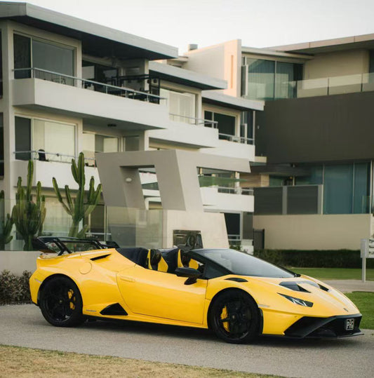 Lamborghini Huracan LP580 LP610 Evo RWD AWD Tecnica Performante STO Sterrato 2015 2016 2017 2018 2019 2020 2021 2022 2023 2024 with Aftermarket Parts - 1:1 Evo Tecnica STO Style Side Skirts Pre-preg Carbon Fiber / FRP from Aero Republic