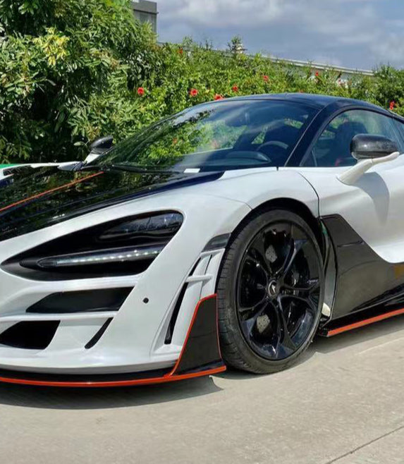 McLaren 720S 2018 2019 2020 2021 2022 2023 & 750S 2023-ON
765LT 2021 2022 with Aftermarket Parts - Man Style Front Fenders Carbon Fiber / FRP from Aero Republic