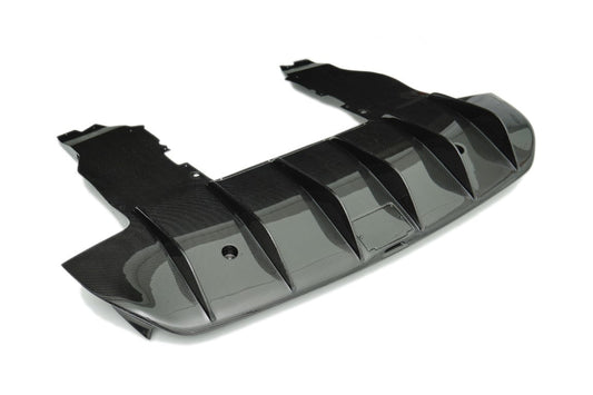 McLaren 720S 2018 2019 2020 2021 2022 2023 with Aftermarket Parts - 765LT Rear Bumper Set Conversion Kit Pre-preg Carbon Fiber / FRP from Aero Republic