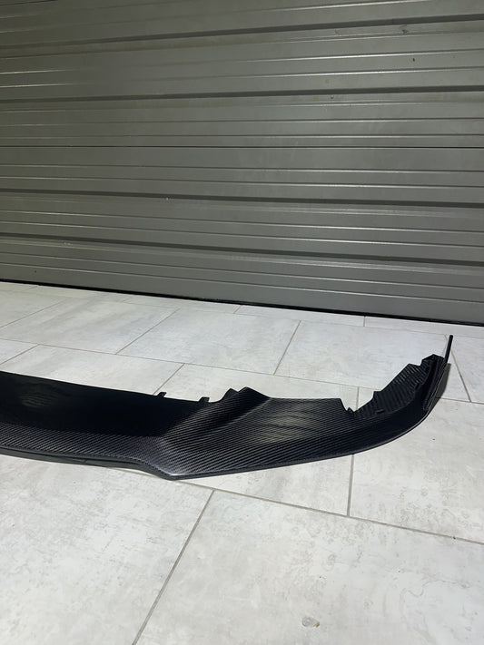 Lamborghini Huracan EVO RWD 2020 2021 2022 2023 with Aftermarket Parts - Front Lip Pre-preg Carbon Fiber from CMST Tuning