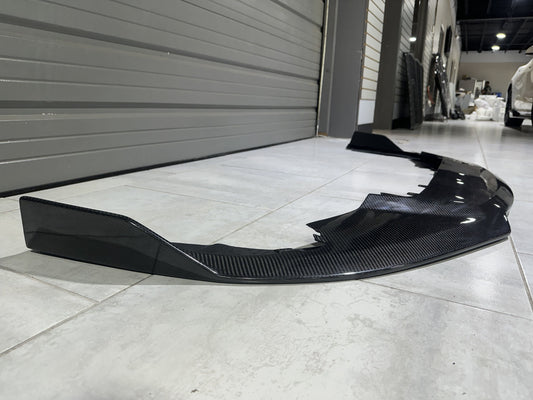 Lamborghini Huracan EVO RWD 2020 2021 2022 2023 with Aftermarket Parts - Front Lip Pre-preg Carbon Fiber from CMST Tuning
