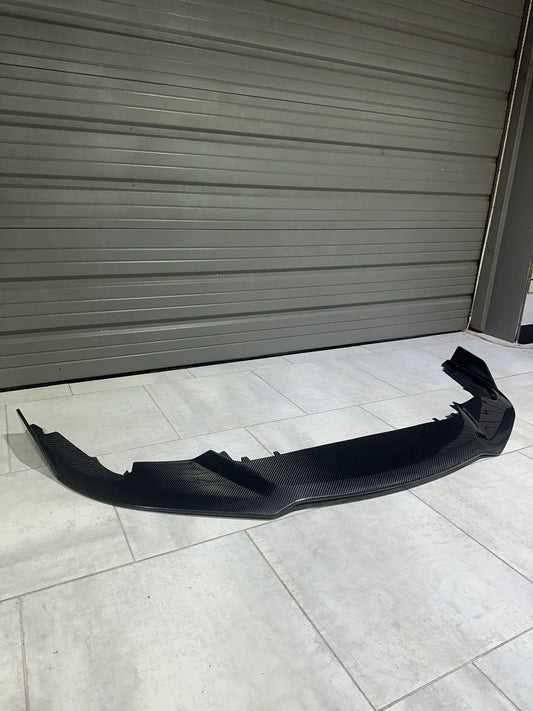 Lamborghini Huracan EVO RWD 2020 2021 2022 2023 with Aftermarket Parts - Front Lip Pre-preg Carbon Fiber from CMST Tuning