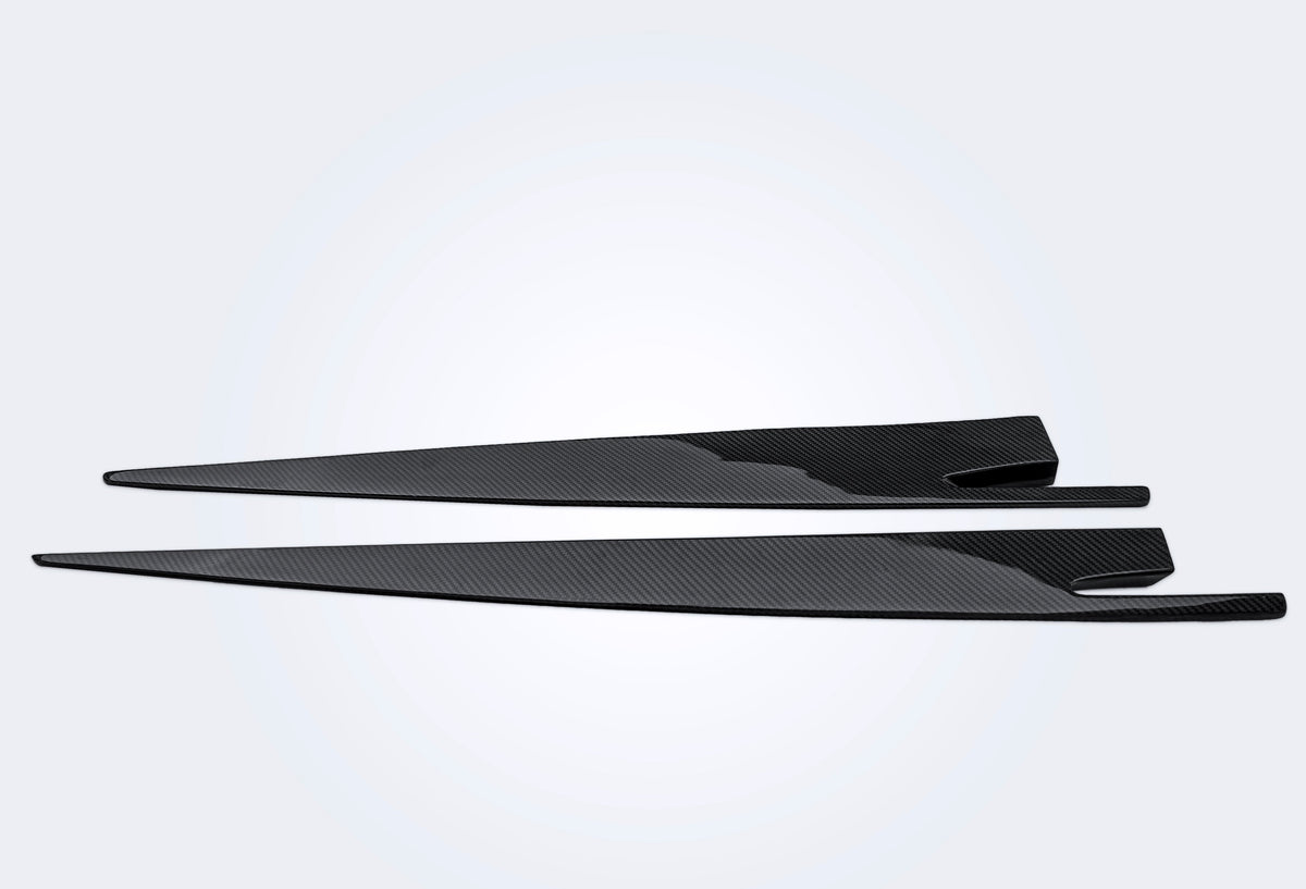 McLaren 720S 2018 2019 2020 2021 2022 2023 & 750S 2024-ON & 765LT 2021 2022 with Aftermarket Parts - Door Side Blades Carbon Fiber / FRP from CMST Tuning