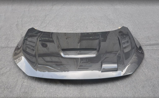 Honda Civic 10th Gen FC1 FC2 FC5 FC6 2016 2017 2018 2019 2020 2021 & FC3 FC4 2017 2018 2019 2020 2021 & FK7 2017 2018 2019 2020 2021 with Aftermarket Parts - JS Style Hood Carbon Fiber / FRP from EPR USA