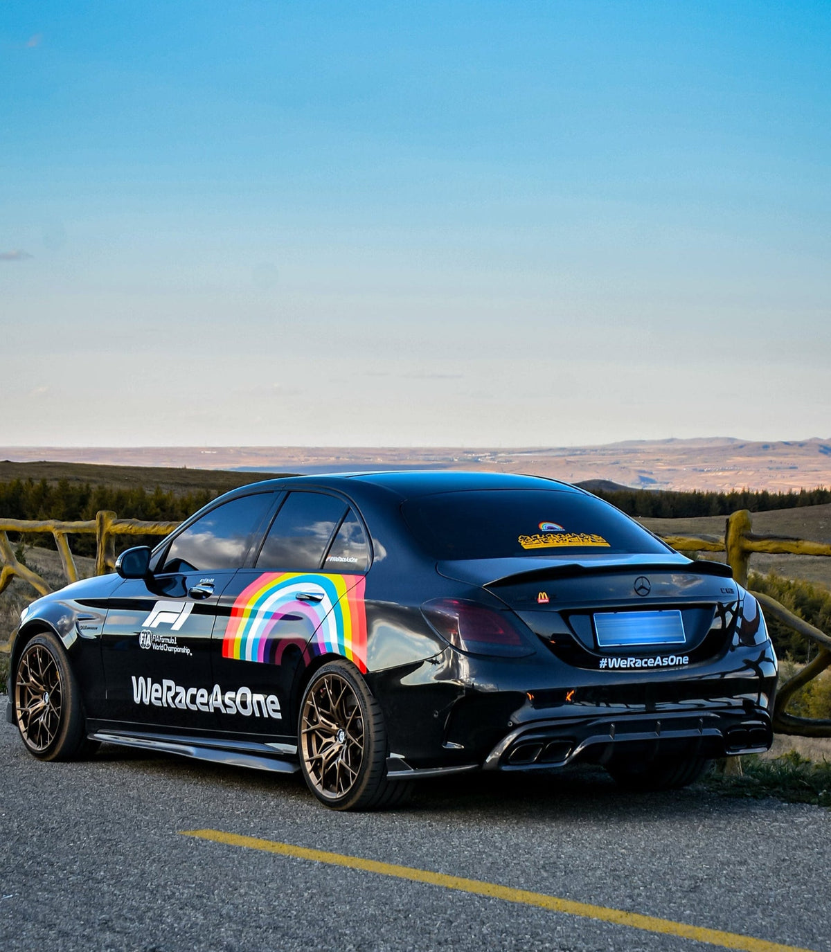 Mercedes Benz C-Class C63S C63 AMG C43 C450 C300 W205 
(C300 requires sport package bumper) 2015 2016 2017 2018 with Aftermarket Parts - Rear Diffuser Carbon Fiber from Geex Village