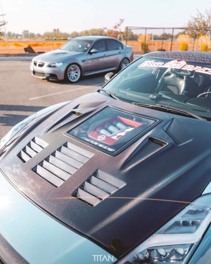 CMST Tuning Carbon Fiber Glass Transparent Hood Ver.2 For Nissan GTR GT-R R35 2017-2022