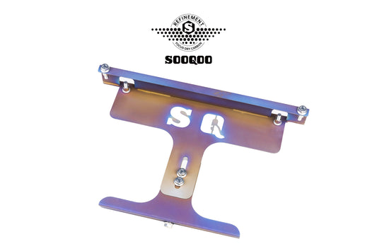 BMW M3 M3C M3CS G80 G81 2021-ON & M4 M4C M4CS M4CSL G82 G83 2021-ON with Aftermarket Parts - MP Style / Quad Center Exist Rear Diffuser & Center Diffuser Plate & Exhaust Hanger & Diffuser Bracket Carbon Fiber / Titanium from Aero Republic & SOOQOO USA