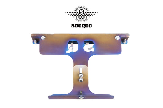 BMW M3 M3C M3CS G80 G81 2021-ON & M4 M4C M4CS M4CSL G82 G83 2021-ON with Aftermarket Parts - MP Style / Quad Center Exist Rear Diffuser & Center Diffuser Plate & Exhaust Hanger & Diffuser Bracket Carbon Fiber / Titanium from Aero Republic & SOOQOO USA