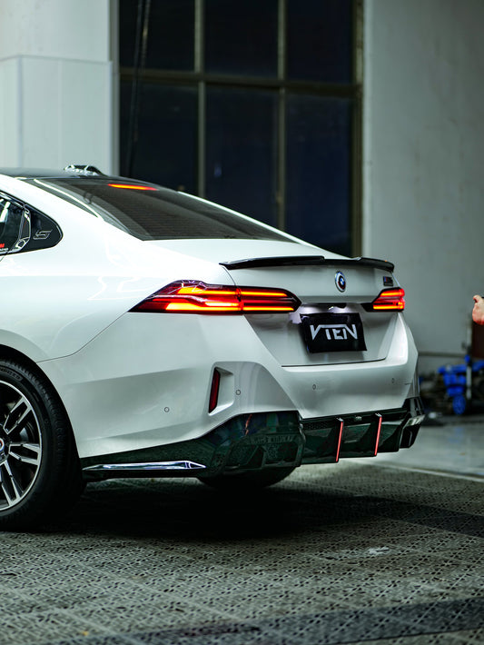 BMW 5 Series 530 540 & i5 e/x Drive40 M60 G60 2024-ON with Aftermarket Parts - Rear Lip Spoiler ABS from VTEN