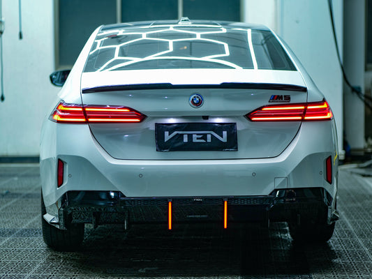 BMW 5 Series 530 540 & i5 e/x Drive40 M60 G60 2024-ON with Aftermarket Parts - Rear Lip Spoiler ABS from VTEN