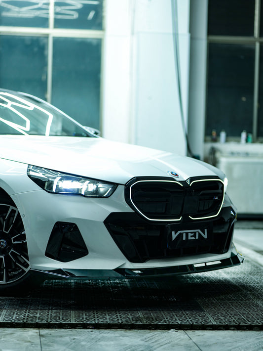 BMW 5 Series 530 540 & i5 e/x Drive40 M60 G60 G61 2024-ON with Aftermarket Parts - Front Lip PP from VTEN