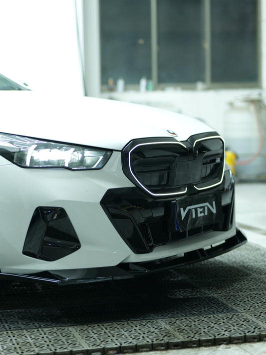 BMW 5 Series 530 540 & i5 e/x Drive40 M60 G60 G61 2024-ON with Aftermarket Parts - Front Lip PP from VTEN
