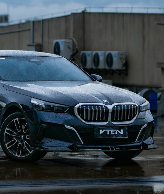 BMW 5 Series 530 540 & i5 e/x Drive40 M60 G60 G61 2024-ON with Aftermarket Parts - Front Lip PP from VTEN