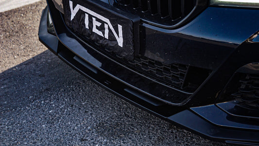 BMW 5 Series M550i 540i (With M-Package Bumper) G30 G31 LCI 2021-ON with Aftermarket Parts - Front Lip PP from VTEN