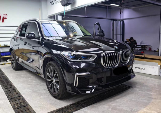 BMW X5 G05 M50i & X/S Drive 40i (with M-Package) Pre-LCI 2019 2020 2021 with Aftermarket Parts - Front Lip PP from VTEN