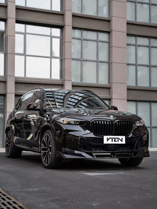 BMW X5 s/x Drive 40i & xDrive 50e (With M-Package, does not fit base model) & M60i G05 LCI 2024-ON with Aftermarket Parts - Front Lip PP from VTEN