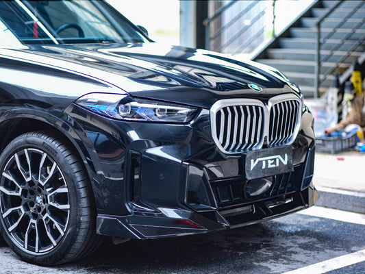 BMW X5 s/x Drive 40i & xDrive 50e (With M-Package, does not fit base model) & M60i G05 LCI 2024-ON with Aftermarket Parts - Front Lip PP from VTEN