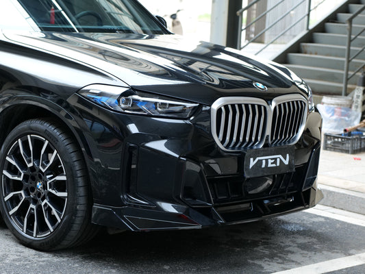 BMW X5 s/x Drive 40i & xDrive 50e (With M-Package, does not fit base model) & M60i G05 LCI 2024-ON with Aftermarket Parts - Front Lip PP from VTEN