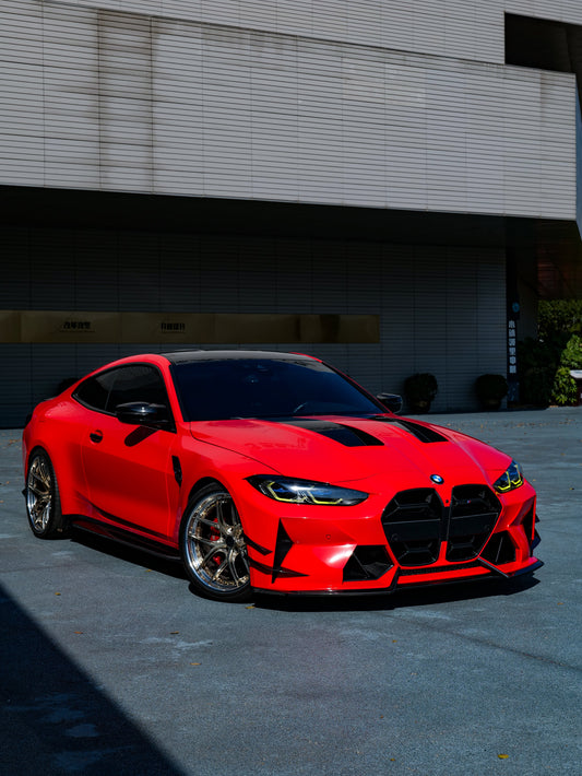 BMW M3 G80 G81 & M4 G82 G83 2021-ON with Aftermarket Parts - Front Bumper Pre-preg Carbon Fiber from VTEN