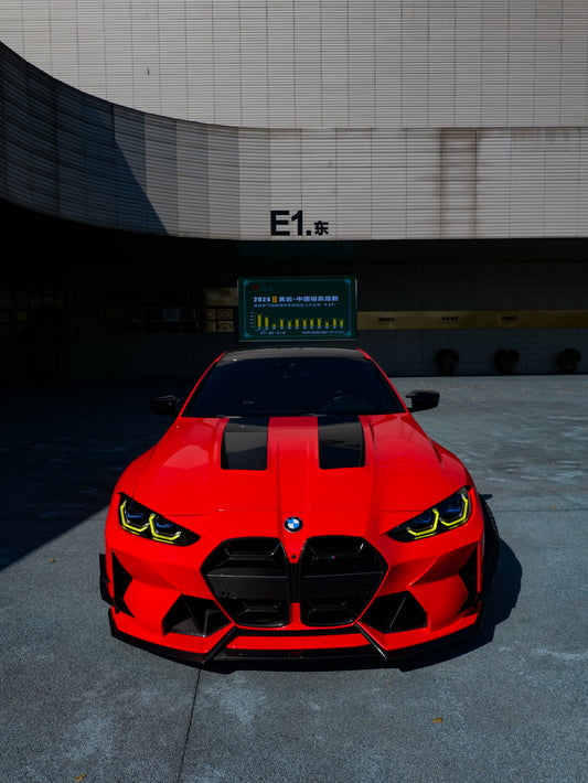 BMW M3 G80 G81 & M4 G82 G83 2021-ON with Aftermarket Parts - Front Bumper Pre-preg Carbon Fiber from VTEN