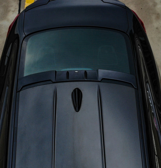 BMW 4 series 430i M440i G22 2020-ON & M4 / M4C / M4CS G82 2021-ON with Aftermarket Parts - Rear Roof Spoiler ABS from VTEN