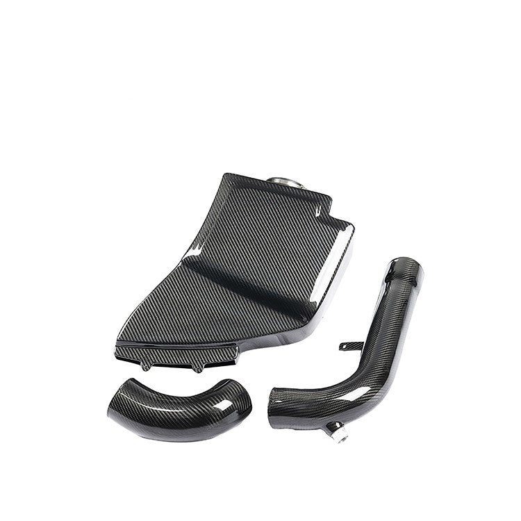 Audi TT TTS MK2 2007 2008 2009 2010 2011 2012 2013 2014 2015 (EA113) with Aftermarket Parts - Air Intake Systems Pre-preg Carbon Fiber from Ventus Veloce