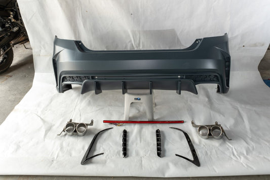 Honda Accord 10th 10.5th Gen 2018-2022 with Aftermarket Parts - Rear Bumper PP from Yofer USA