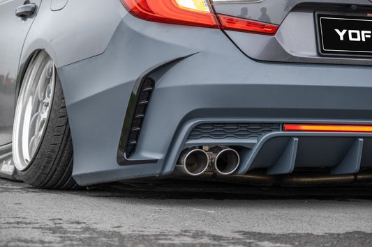 Honda Accord 10th 10.5th Gen 2018-2022 with Aftermarket Parts - Rear Bumper PP from Yofer USA