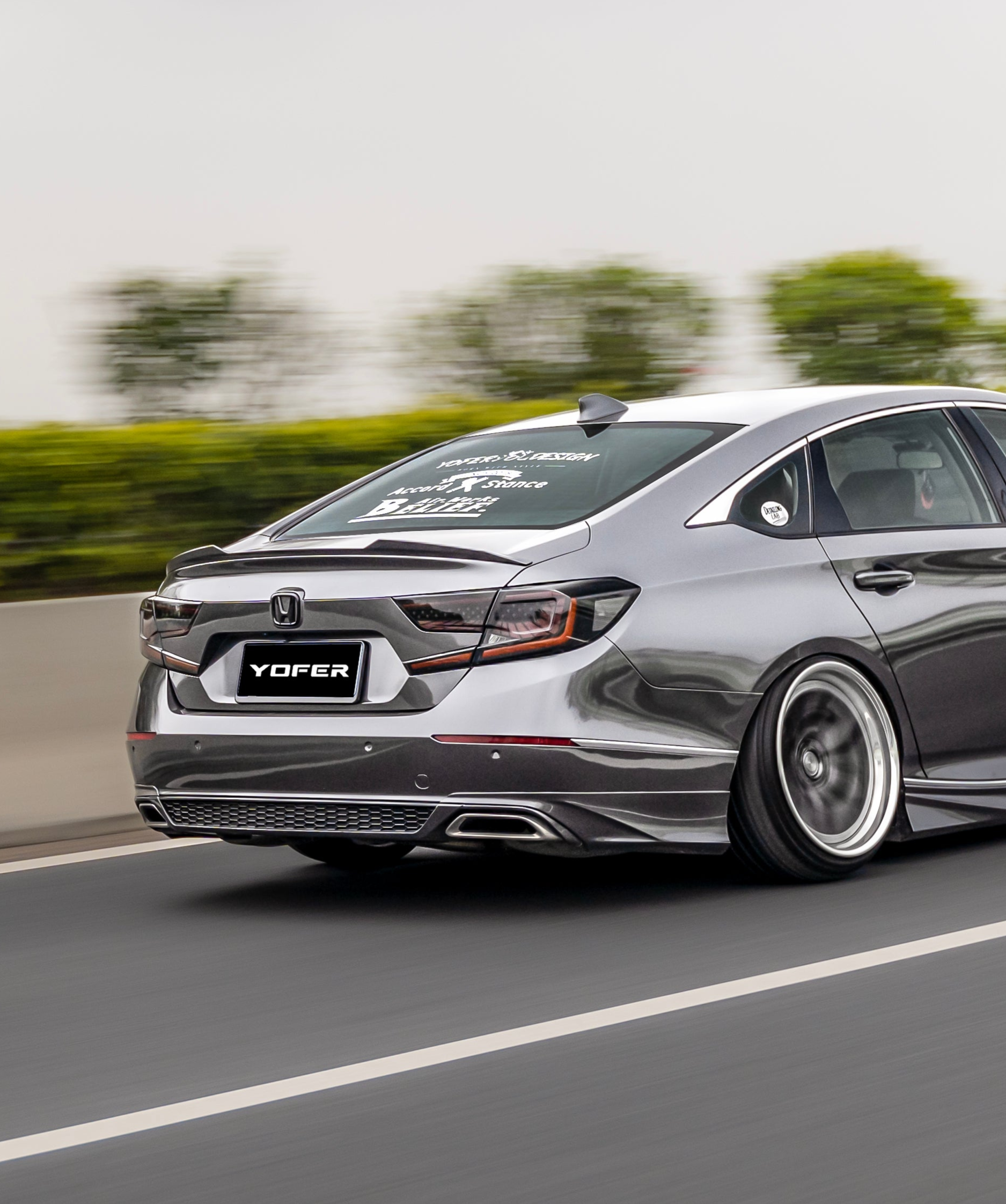 Yofer Rear Bumper Honda Accord Honda Accord Custom Parts