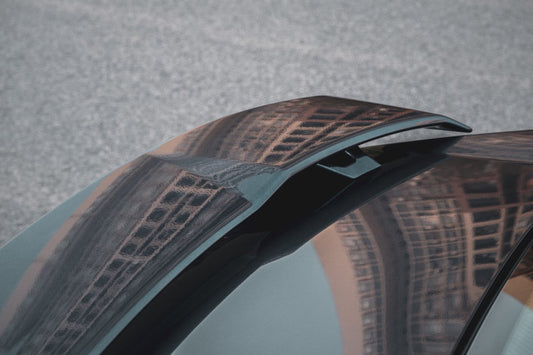 Honda Accord 10th 10.5th Gen 2018-2022 with Aftermarket Parts - V2 Style Rear Spoiler ABS from Yofer USA