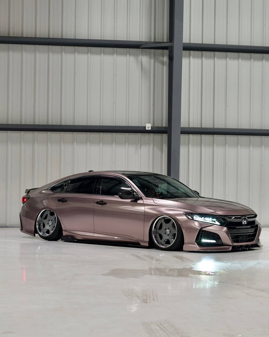 Honda Accord 10th Gen Pre-facelift 2018-2020 with Aftermarket Parts - Front Bumper PP from Yofer USA