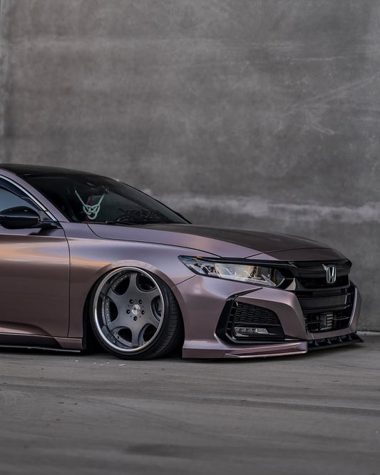 Honda Accord 10th Gen Pre-facelift 2018-2020 with Aftermarket Parts - Front Bumper PP from Yofer USA