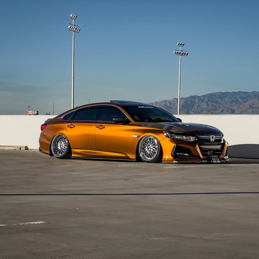 Honda Accord 10th Gen Pre-facelift 2018-2020 with Aftermarket Parts - Front Bumper PP from Yofer USA