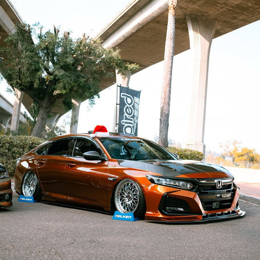 Honda Accord 10th Gen Pre-facelift 2018-2020 with Aftermarket Parts - Front Bumper PP from Yofer USA