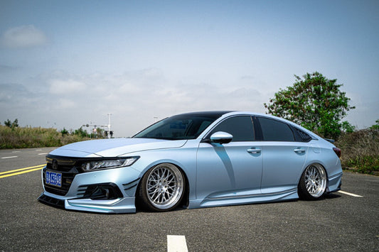 Honda Accord 10.5th Gen facelift 2021-2022 with Aftermarket Parts - Upper Valences ABS from Yofer USA